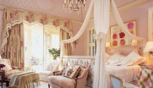 romantic bed