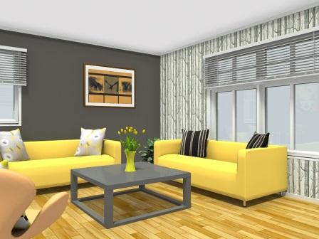 decorating with yellow