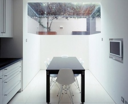 Kitchen with natural light