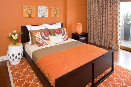 color in bedroom