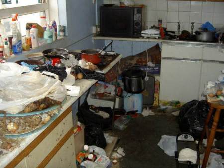 dirtiest places in home