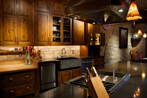 rustic kitchen