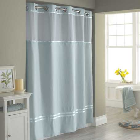 Shower Enclosures Versus, Types Of Shower Curtains