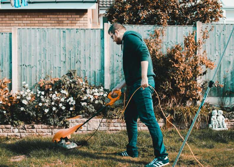 electric lawn mower