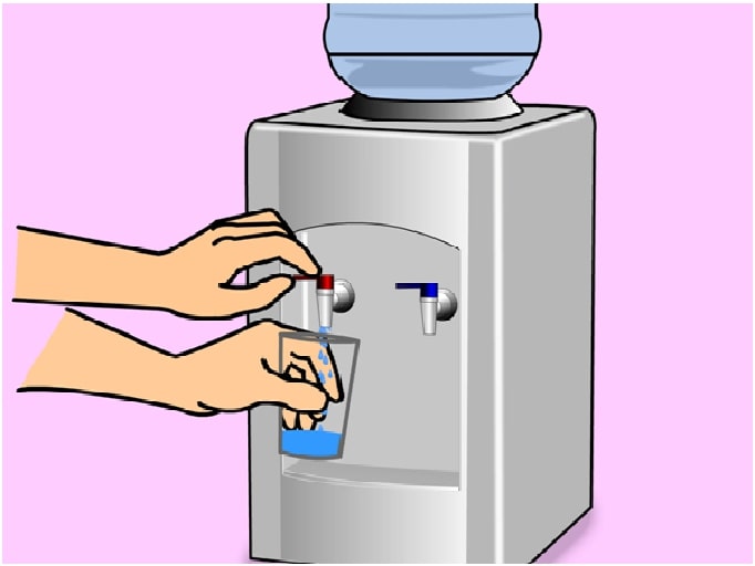 different water dispenser